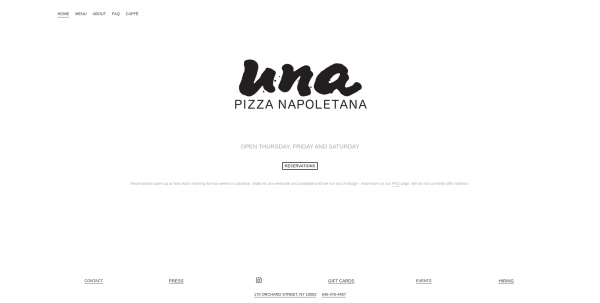 UNA PIZZA NAPOLETANA
